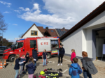 Kinderfeuerwehr am Übungsplatz