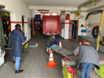 Kinderfeuerwehr am Übungsplatz